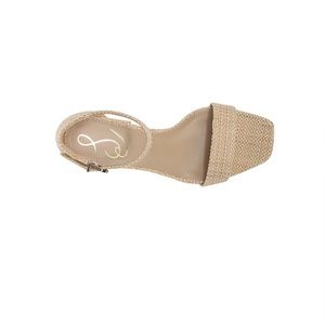 Sam Edelman Daniella Natural Weave Block Heel
